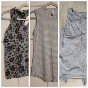 Bundle of (3) Athleta tanks, XS/S